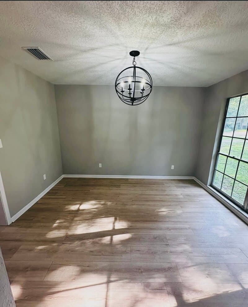 Contemporary living room makeover and renovation by GMZ Remodeling in Central Florida showing modern design and quality finishes