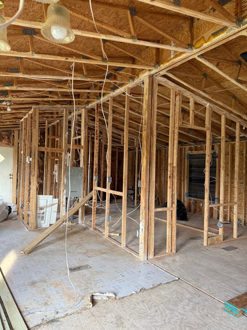 Commercial restaurant interior remodeling project by GMZ Remodeling featuring professional craftsmanship and custom design